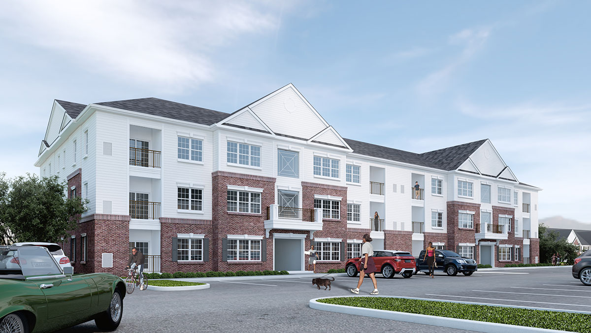 The Lofts at Lacey Rendering